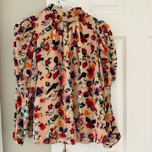 Floral Multicolor Women's Top
